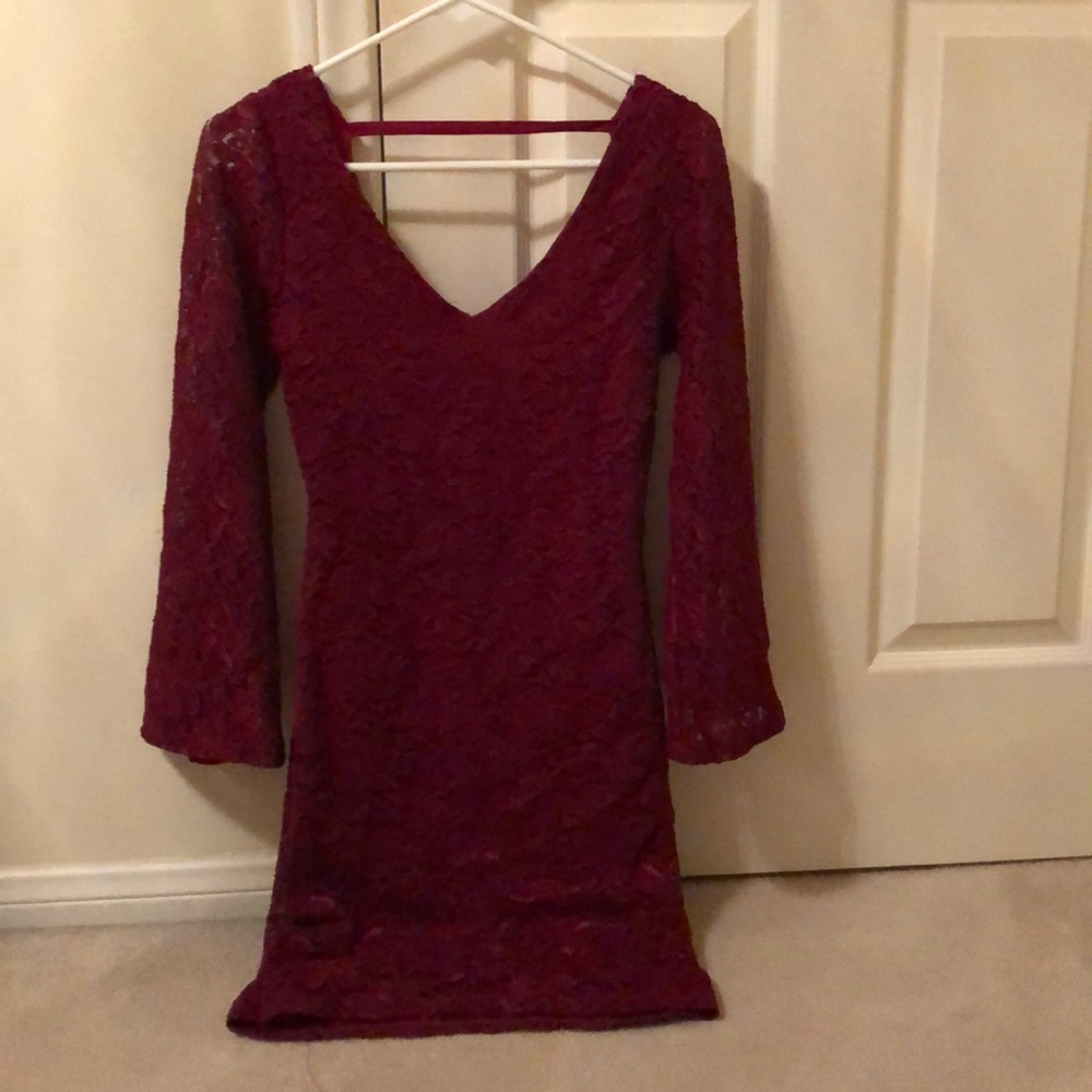 Red Lace Dress
